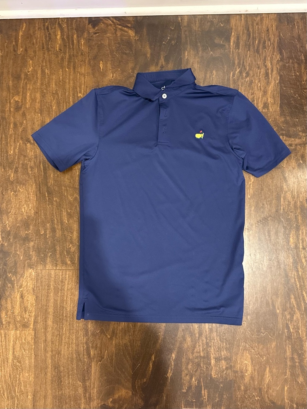 Masters Kids Navy Shirt with White Logo